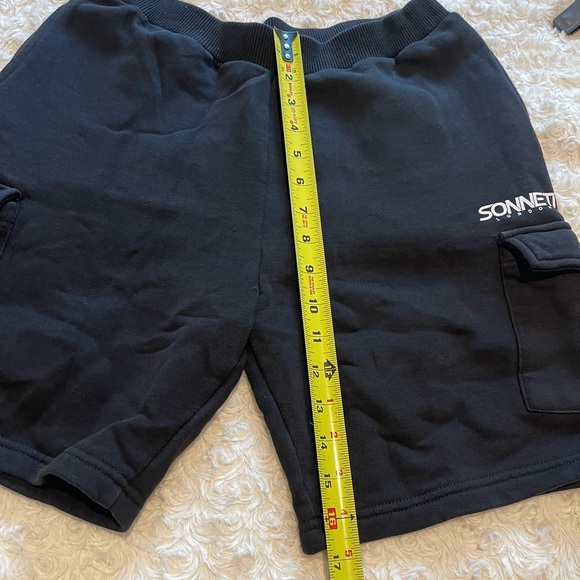 European Sonneti London Lounge/Athletic Soft Capri Cargo Shorts Sz M/L UNISEX - Picture 7 of 7